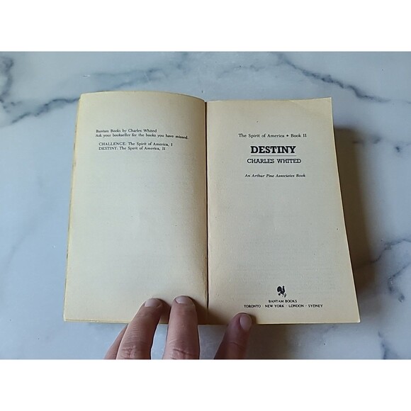 Destiny By Charles Whited Paperback - Picture 3 of 10